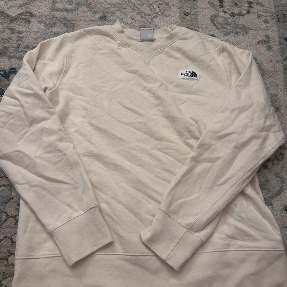 The North Face Women’s  Off-White Crewneck Sweater